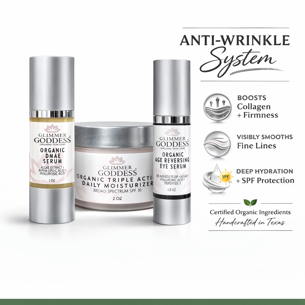 Organic Anti - Wrinkle Trio – 3 - Step Collagen Boosting System - Havenseng
