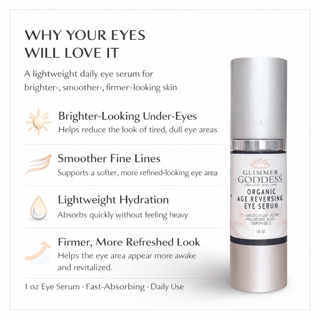 Organic Age Reversing Eye Serum – Instant Firming Treatment - Havenseng