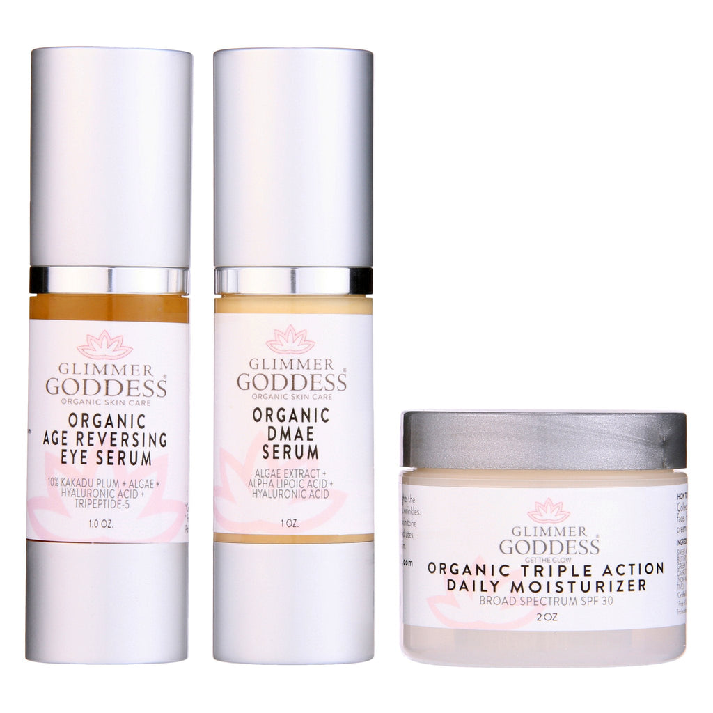 Organic Anti - Wrinkle Trio – 3 - Step Collagen Boosting System - Havenseng
